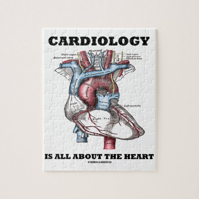 Cardiology är All om (den Anatomical) hjärtan, Pussel (Vertikal)
