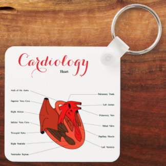 "Cardiology Key Ring" Nyckelring