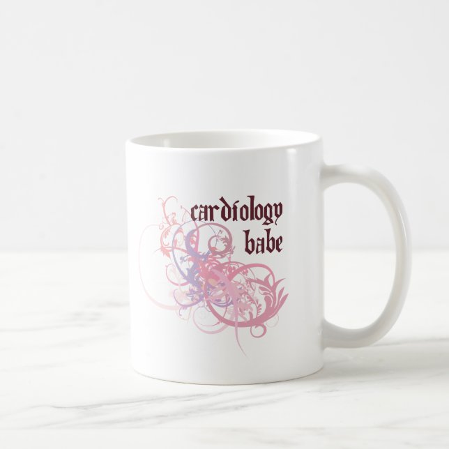 CardiologyBabe Kaffemugg (Höger)