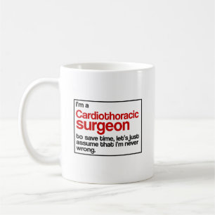 Cardiothoracic kirurg kaffemugg