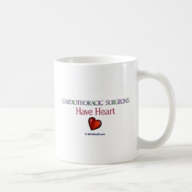 Cardiothoracic kirurgar har hjärta kaffemugg (Höger)