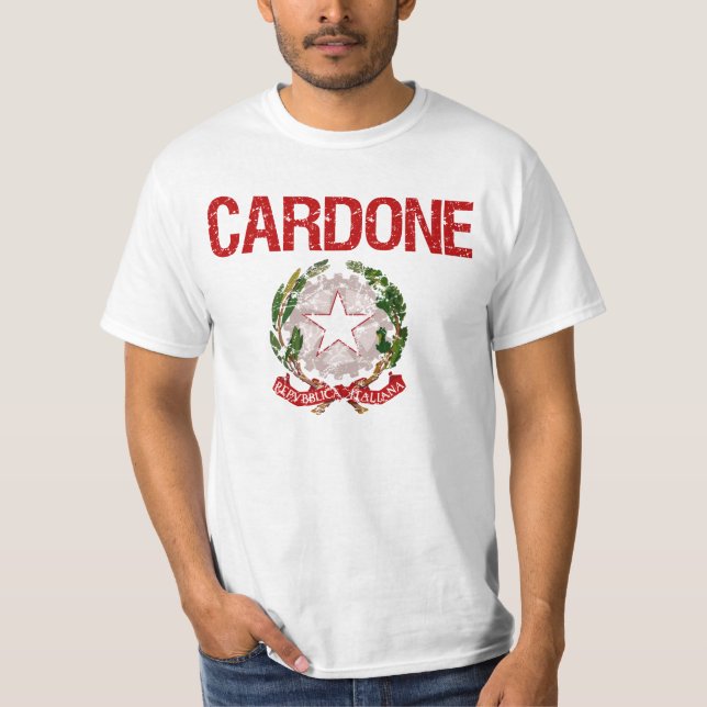 Cardone italienskt efternamn t shirt (Framsida)