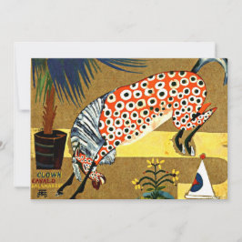 Cardoso - Clown Horse Salamandra Julkort