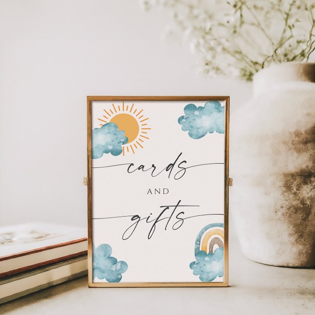 Cards And Gifts Baby Shower Sunshine Poster Sign (Skapare uppladdad)