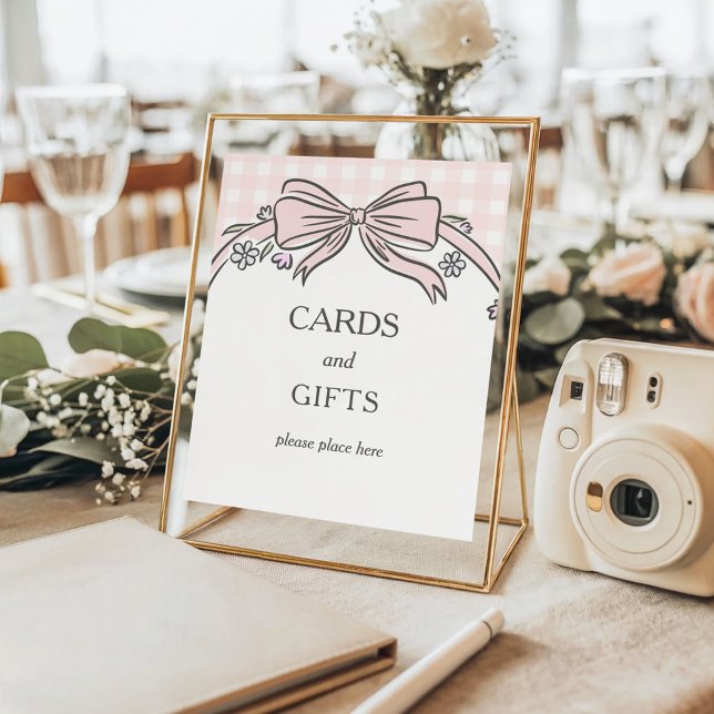 Cards and Gifts Pink Ice Cream Sundae Baby Shower Poster (Skapare uppladdad)