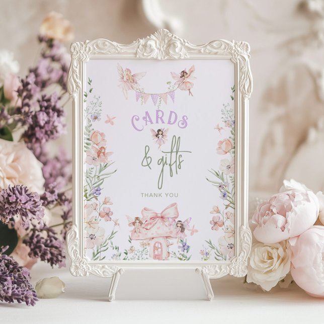 Cards and Gifts Whimsical Fairy Birthday Poster (Skapare uppladdad)