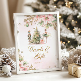 Cards and gifts Winter Onederland Nutcracker Poster