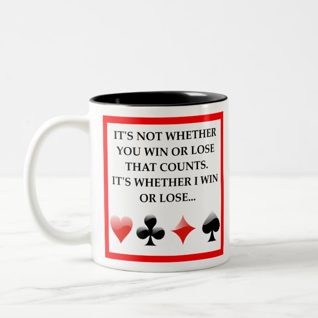 Cards Två-Tonad Mugg (Vänster)