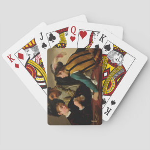 Cardsharps, 1595 av Caravaggio Casinokort