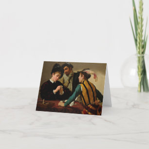 Cardsharps av Caravaggio Tack Kort