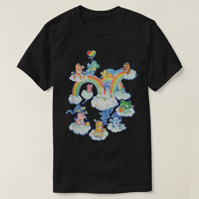 Care Bears Cloud and Rainbows Bear Group T Shirt (Design framsida)