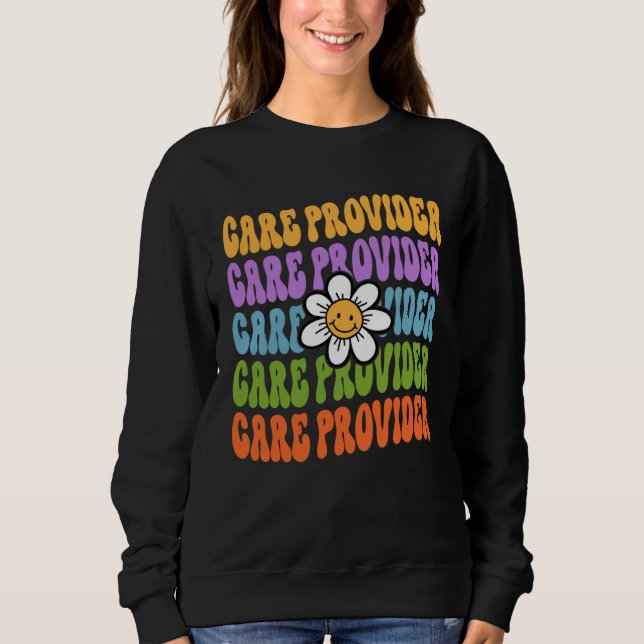 Care Provider Back To School First Day Appreciatio T Shirt (Framsida)