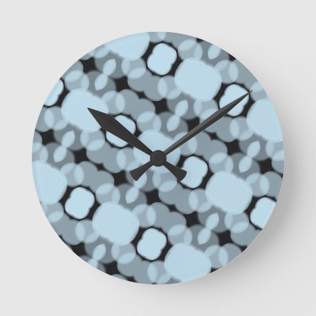 CAREFREE acrylic clock  Rund Klocka (Framsida)