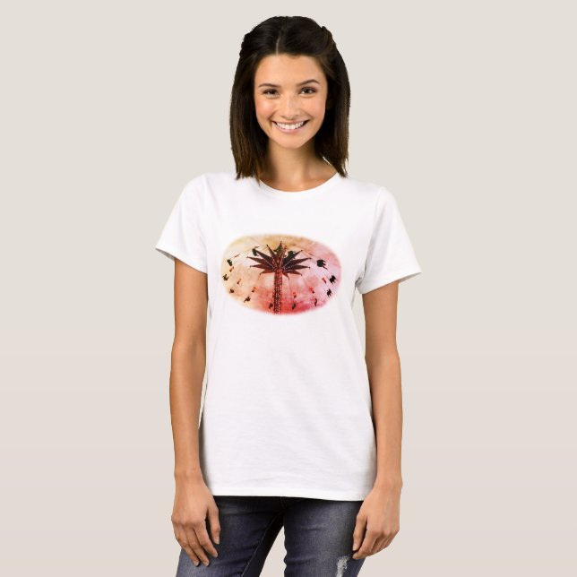 Carefree Fairground Swing Tee (Hel framsida)