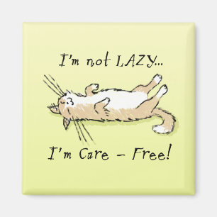 Carefree katt magnet