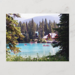 Carefree Moments/ Hälsning från Canada Postcard Vykort