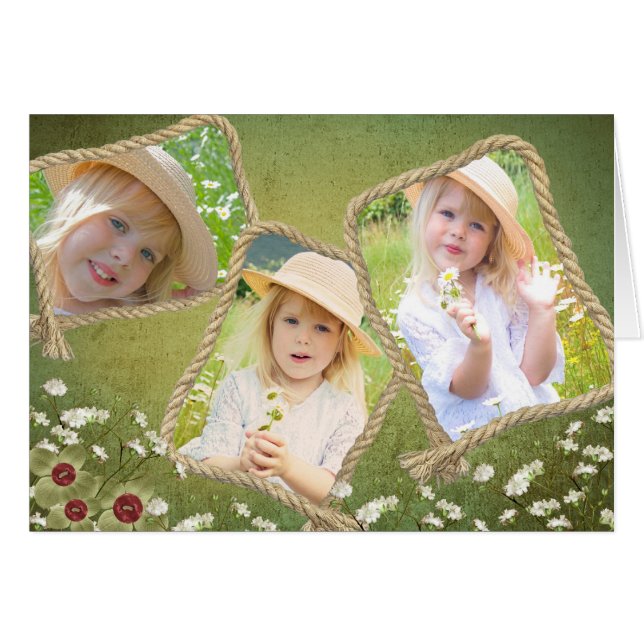 Carefree Summer Hälsningskort (Framsidan Horizontal)