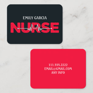 Caregiver Nursing Visitkort