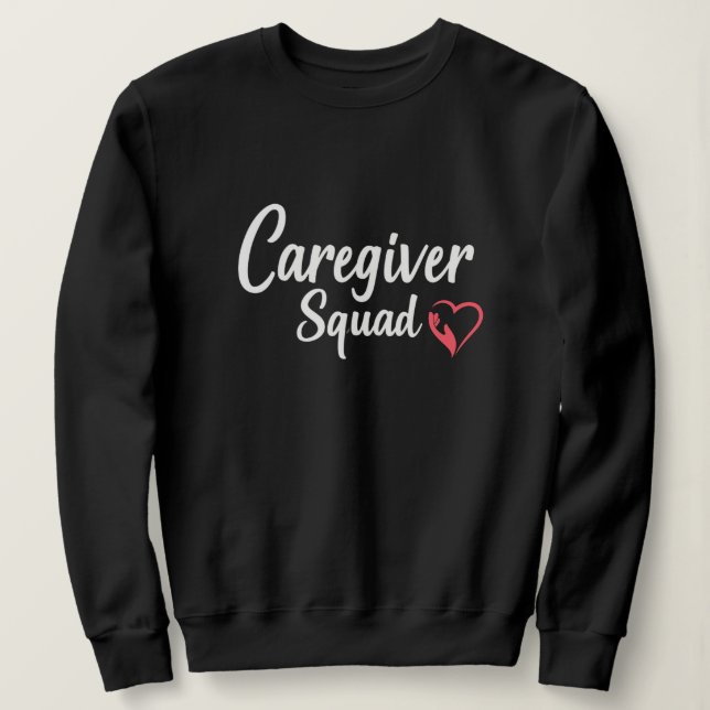 Caregiver Squad – Compassion in Action T Shirt (Design framsida)