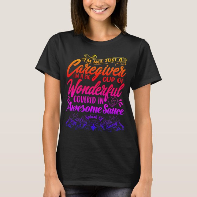 Caregiver T-Shirt (Framsida)