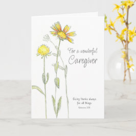 Caregiver Tack Bible Verse Ephesian 5 Kort