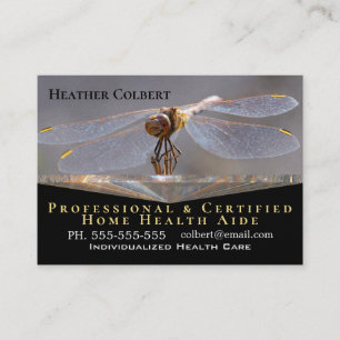 Caregiver Trust Dragonfly Bevalt Professionell Visitkort