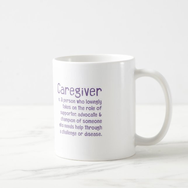 Caregiverdefinitionmugg Kaffemugg (Höger)