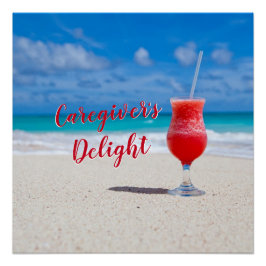 Caregiverns delight Glossy-Poster Perfect Poster