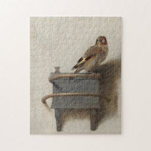 Carel Fabritius, Goldfinch - 17th C. Fine Art Pussel