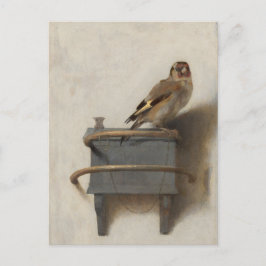 Carel Fabritius, Stegligan - 1600-tals finkonst Vykort