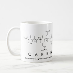 Caren peptide namn mugg