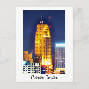 Carew Torn, Cincinnati, Ohio, USA Vykort
