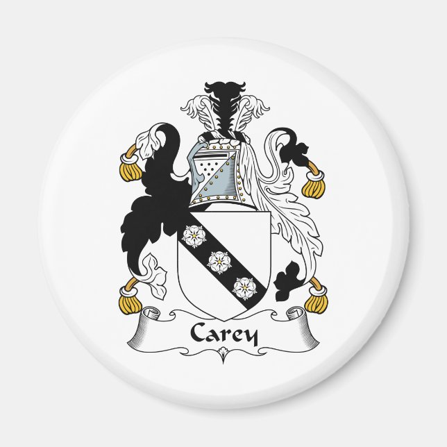 Carey Family Crest Magnet (Framsidan)