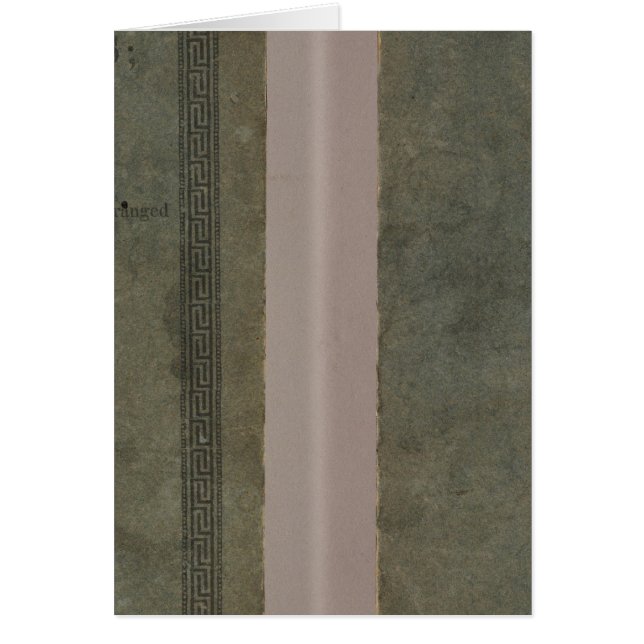 Careys skolatlas hälsningskort (Framsidan)