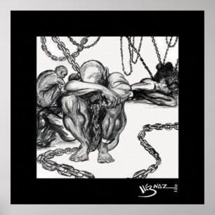 Cargo - Black Art Kanvastryck Poster