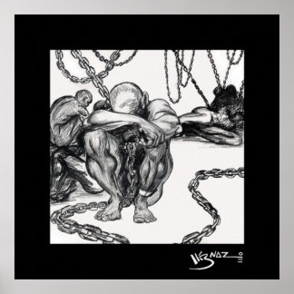 Cargo - Black Art Kanvastryck Poster