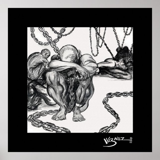 Cargo - Black Art Kanvastryck Poster (Framsidan)