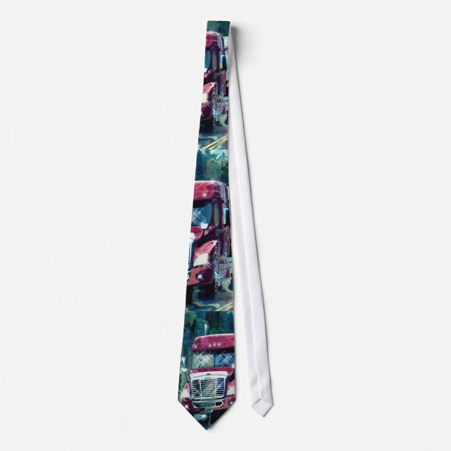 CARGO LASTBIL BIG RIG TRUCKERS Necktie Slips (Framsida)