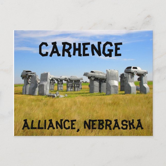 Carhenge Vykort (Framsida)