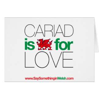 CARIAD HÄLSNINGSKORT