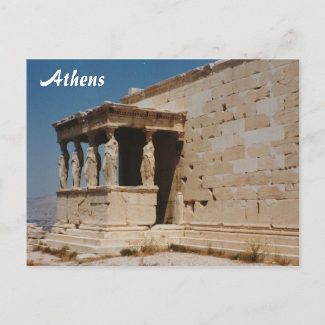 Cariatides - Aten Vykort (Framsida)