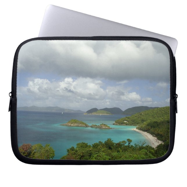 Caribbean, U.S. Virgin Islands, St. John, Trunk 3 Laptop Sleeve (Framsidan)