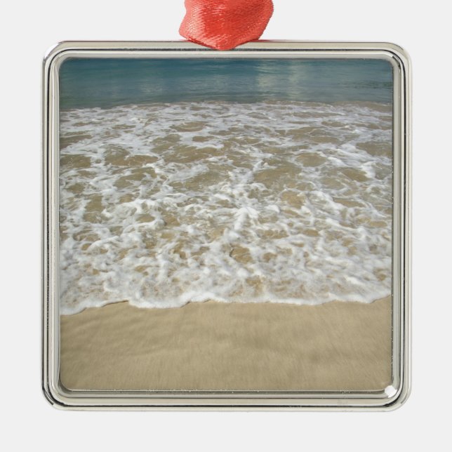 Caribbean, U.S. Virgin Islands, St.Thomas, 2 Julgransprydnad Metall (Framsidan)