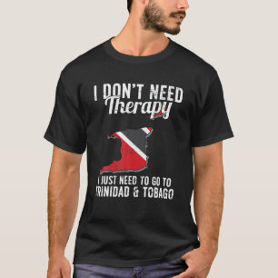 Caribe I Trinidad och Tobago Flagga I Trinidad och T Shirt