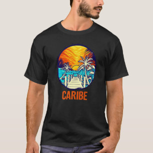 Caribe Sunset Matching Vacation Friends Family Gro T Shirt