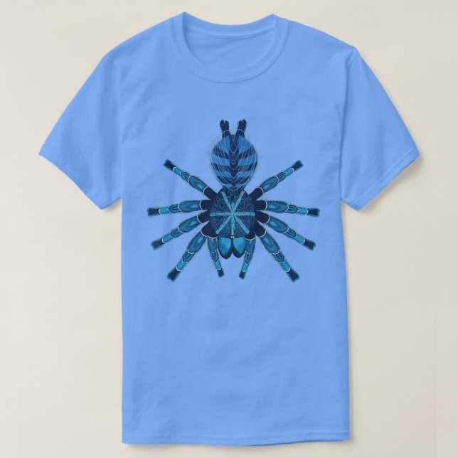 Caribena Versicolor Martinique Träd Bird Spider Sl T Shirt (Design framsida)