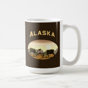 Caribou-duell - Kanada Kaffemugg