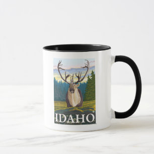 Caribou i vilden - Idaho Mugg