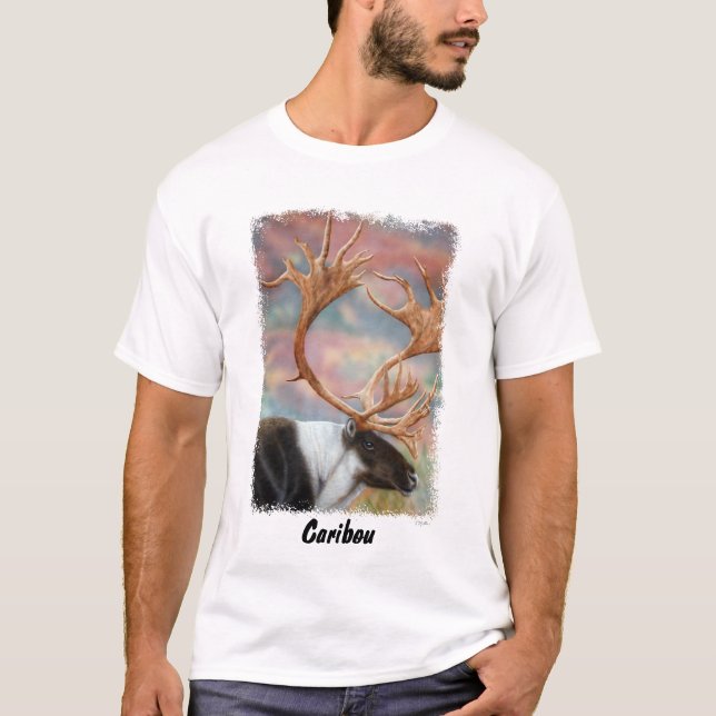 Caribou Tee Shirt (Framsida)