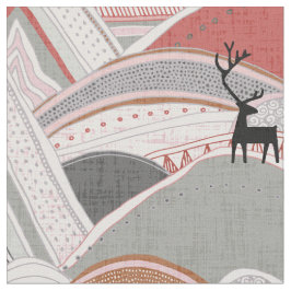 cariboubergsienna tyg